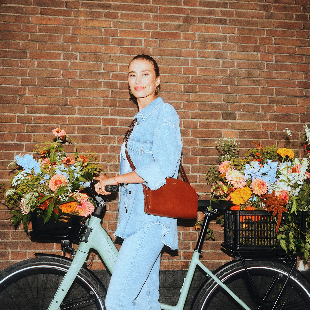 Light E-Bike mit Front-Carrier