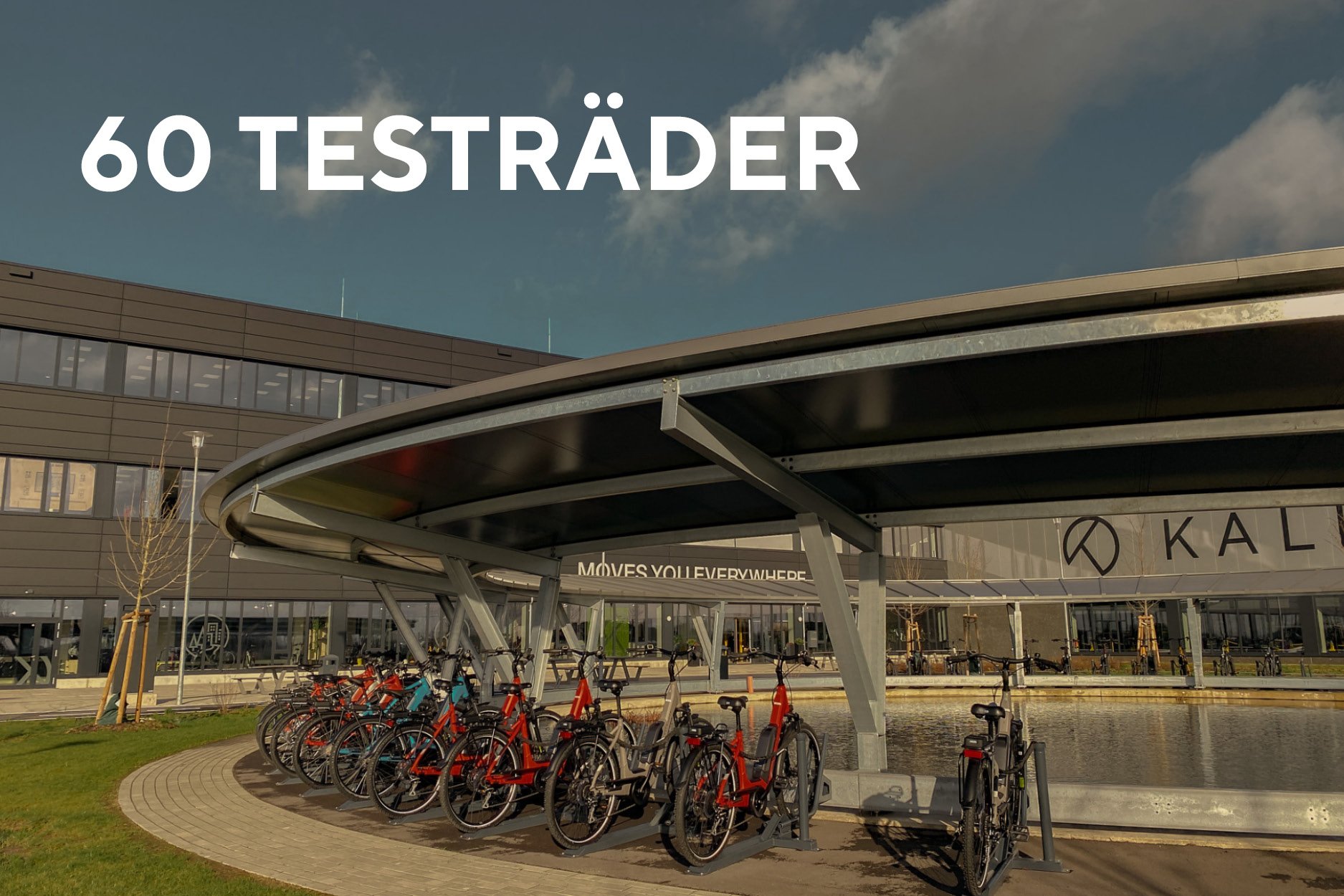 Kalkhoff 60 Testräder in der Brandworld