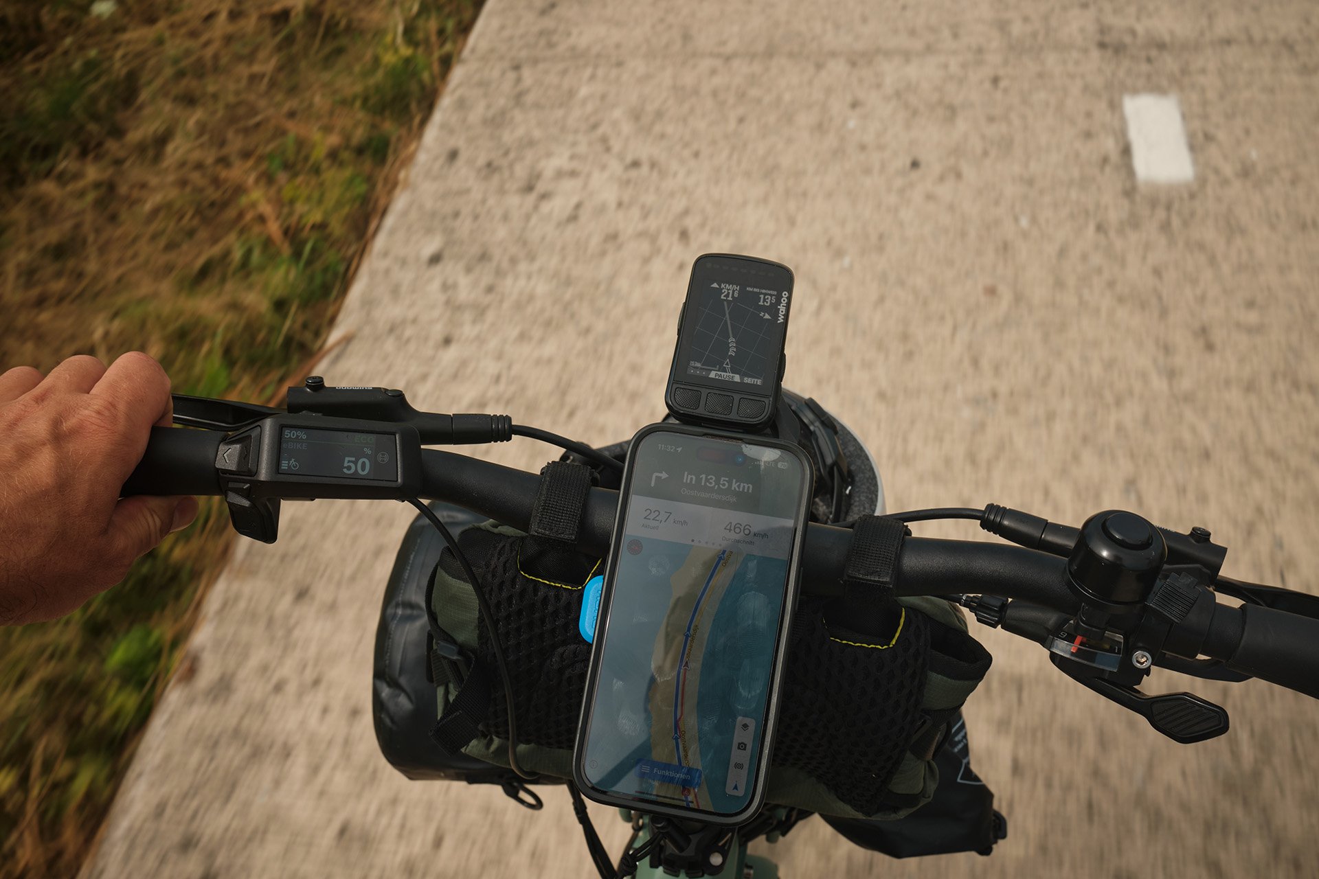 Das E-Bike Touring erfordert mehr Sorgfalt bei der Routenplanung. (Foto: Kalkhoff/Roske)