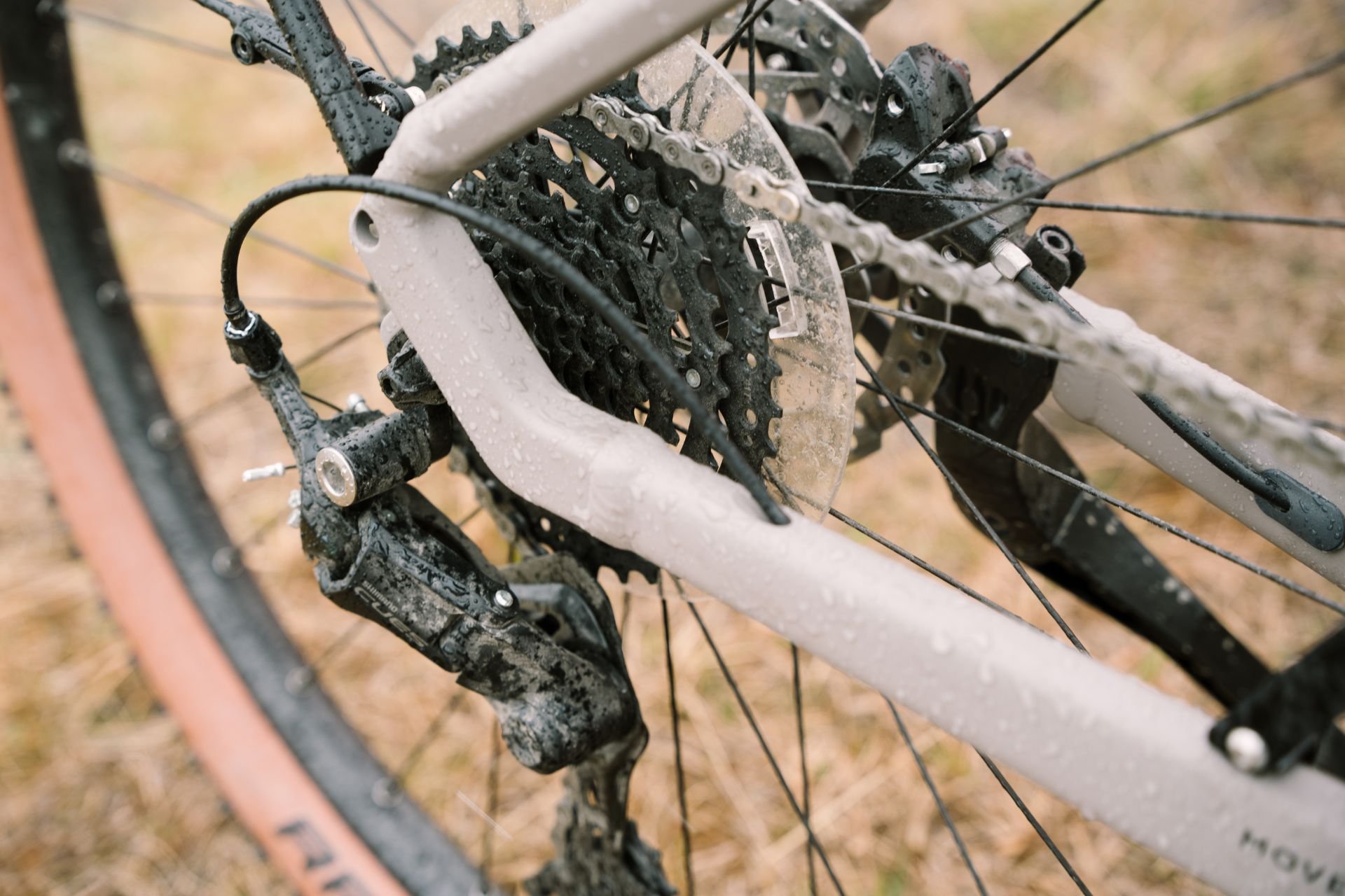 Kette reinigen Hier ist eine dreckige Kette von Kalkhoff E-Bike zu sehen