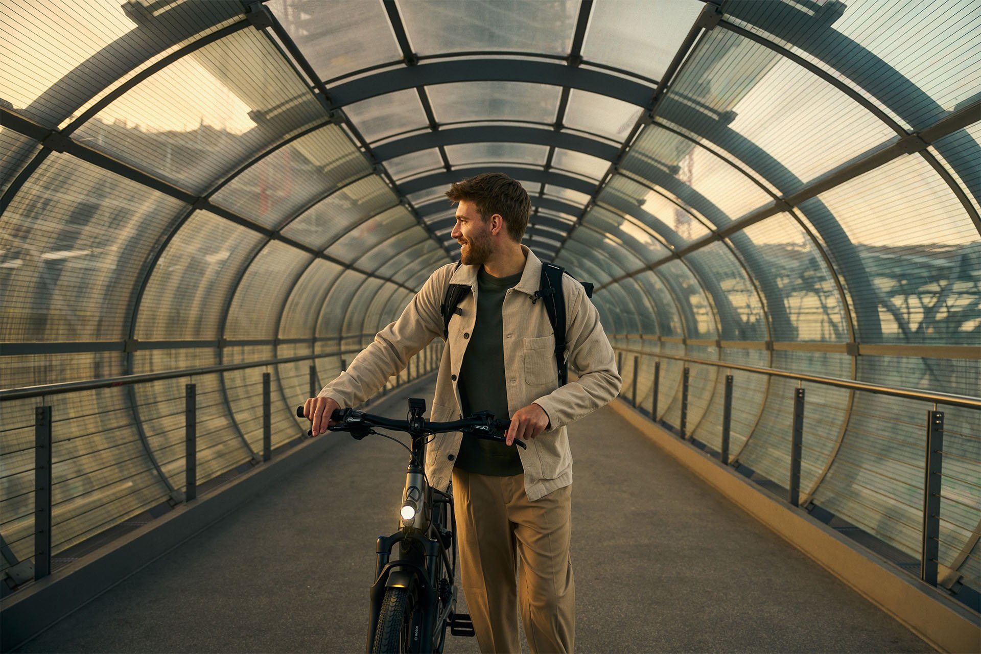 Das E-Bike ist das perfekte Fortbewegungsmittel für die Stadt. (Foto: Kalkhoff)