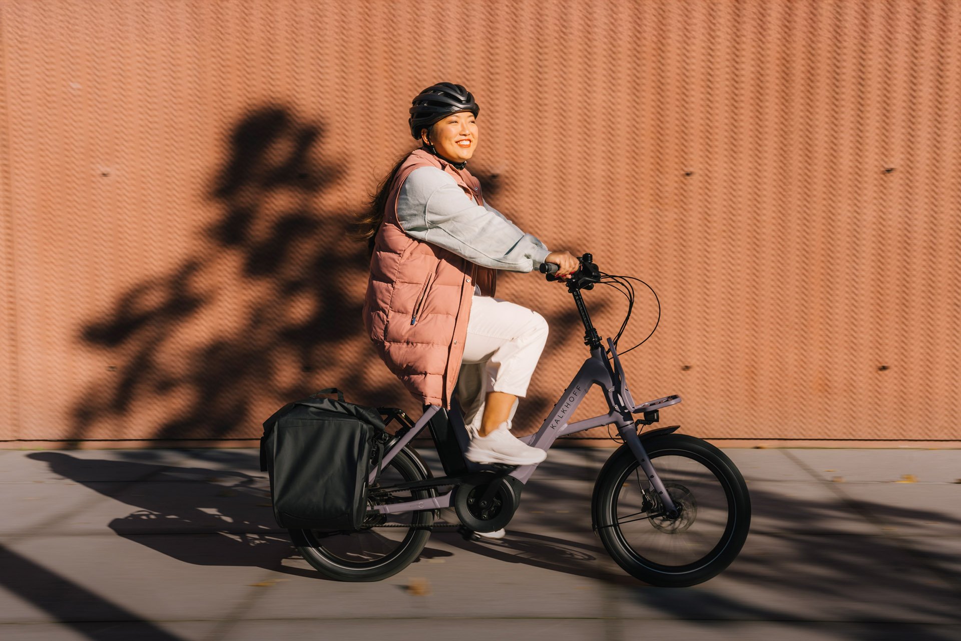 E-Bikes mit Rücktrittbremse bieten einen besonders hohen Fahrkomfort. (Foto: Kalkhoff)