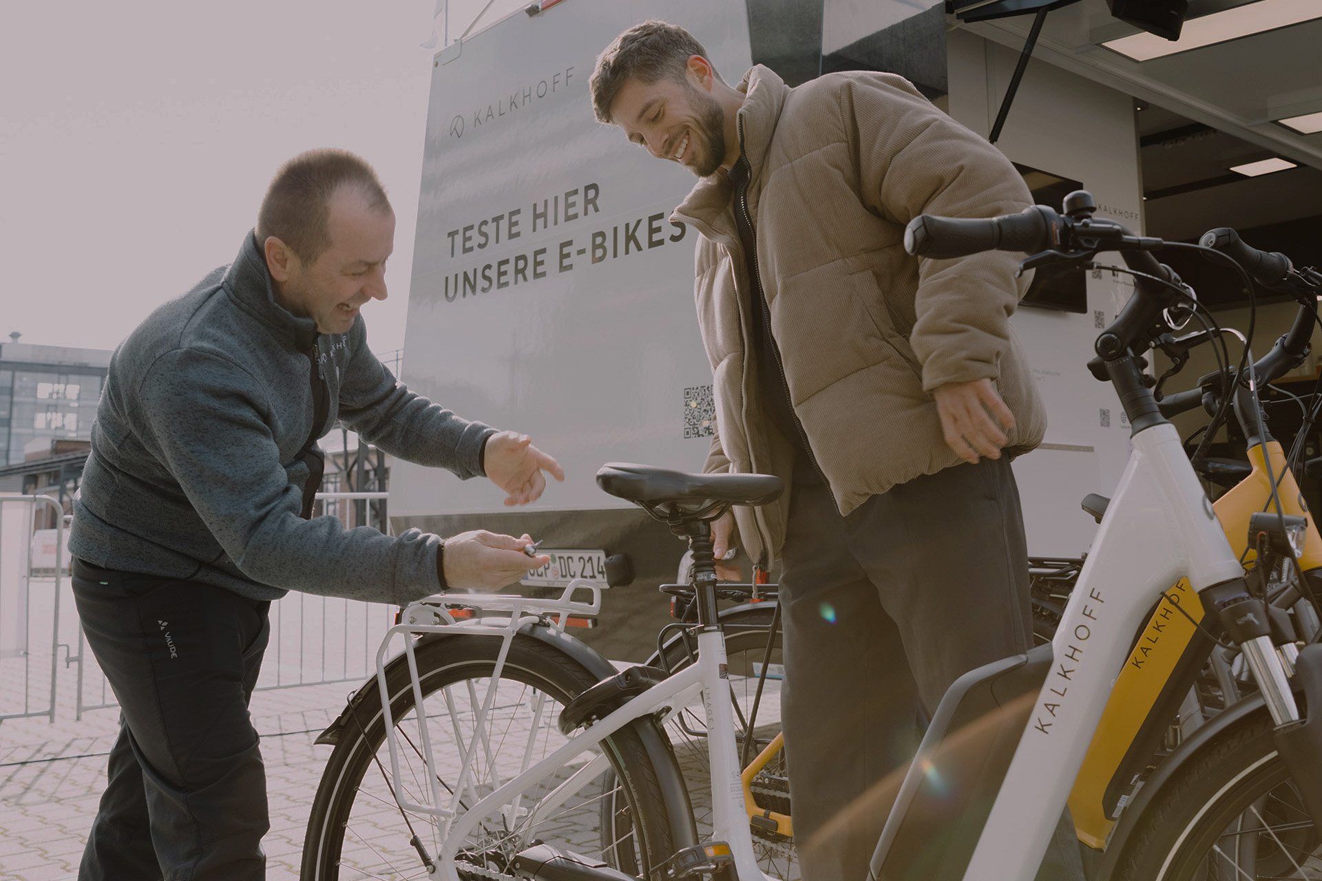 Bei einer E-Bike Inspektion gibt es einige Dinge, die du beachten solltest. (Foto: Kalkhoff) Bei einer E-Bike Inspektion gibt es einige Dinge, die du beachten solltest. (Foto: Kalkhoff)