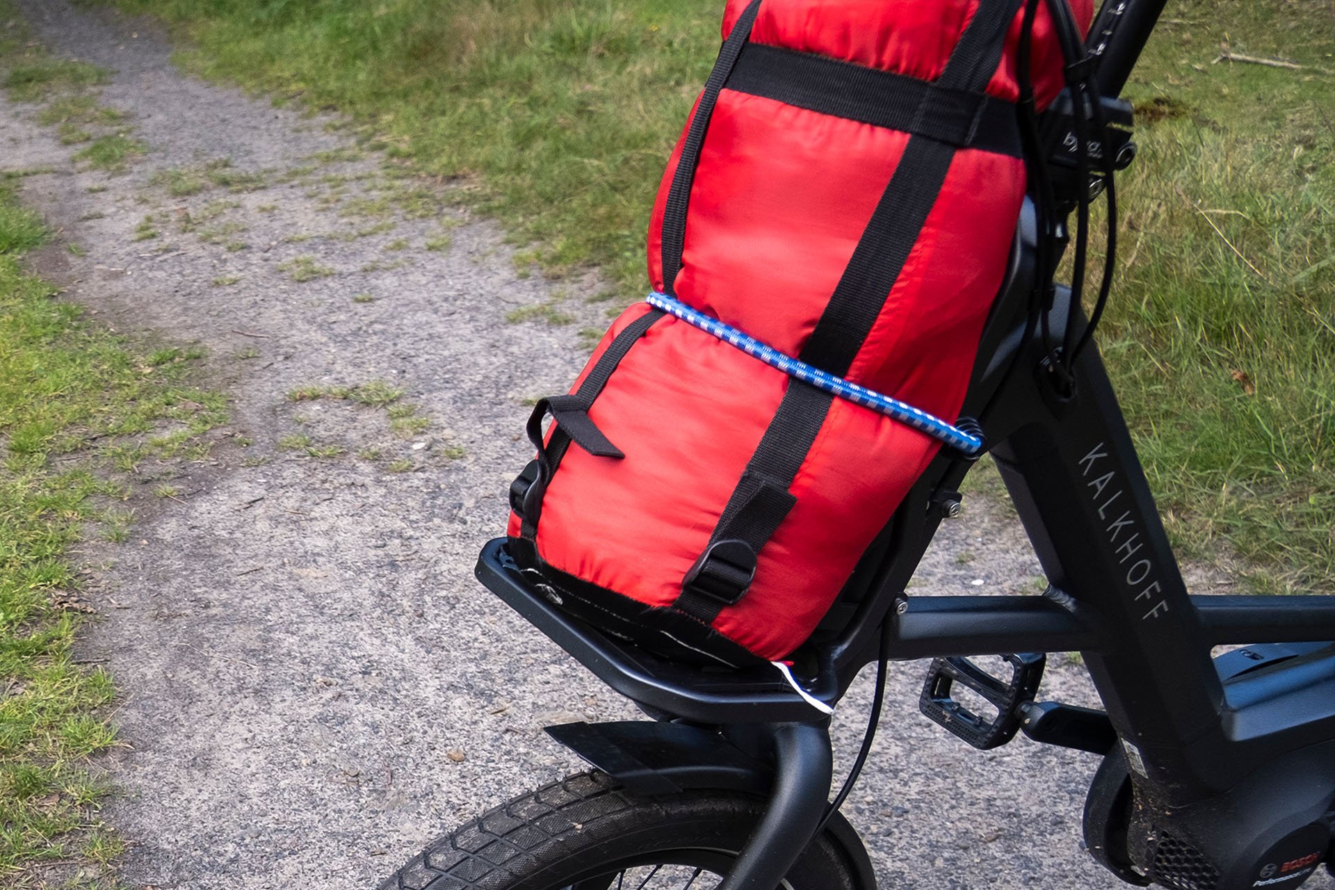 Die Gepäckverteilung auf dem Rad ist ebenfalls anders. (Foto: Kalkhoff/Oortman)