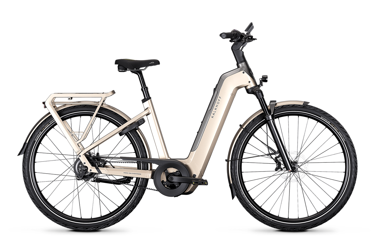 Kalkhoff Image 5+ Advance: XXL City E-Bike mit 85 Nm Bosch Motor