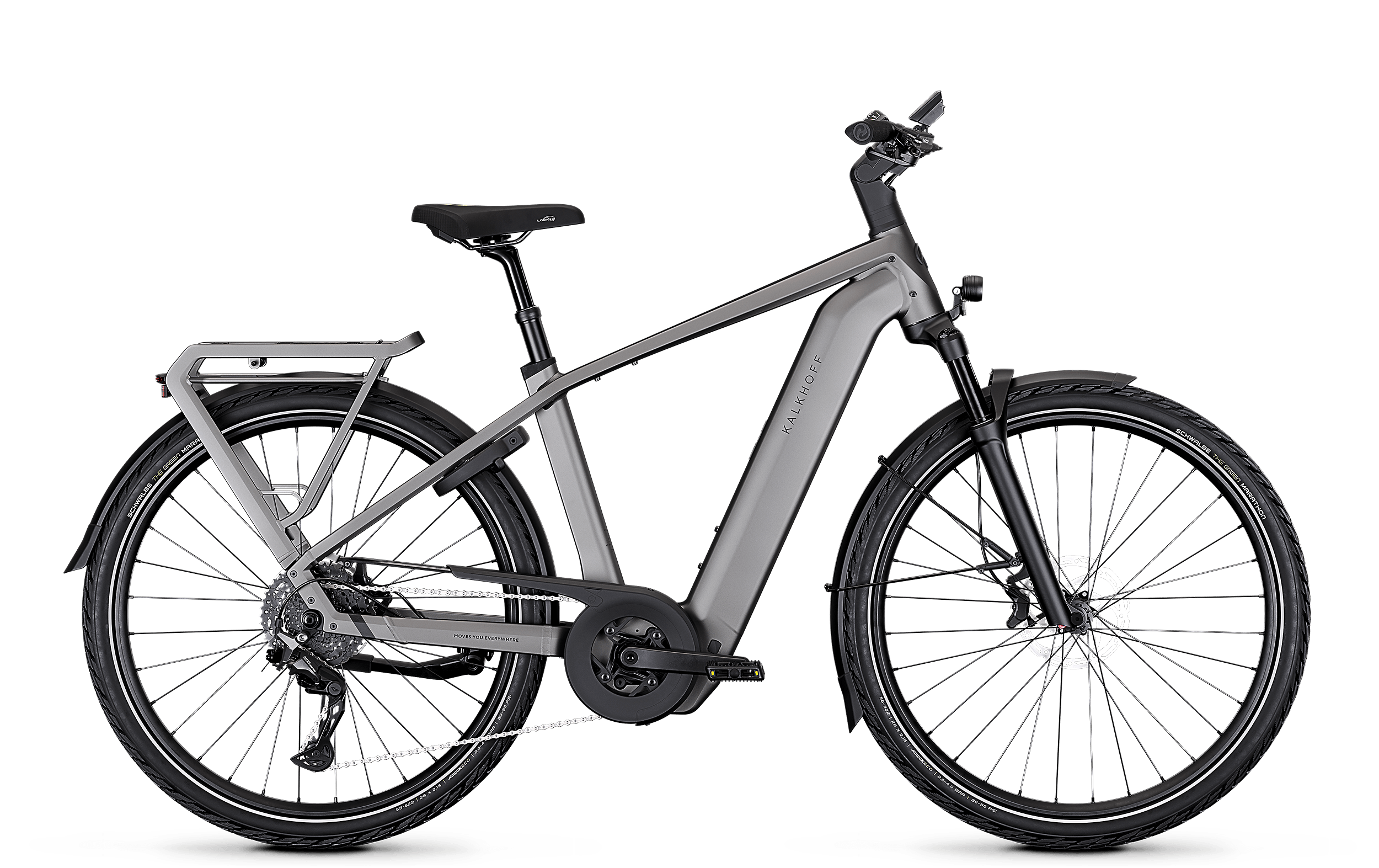 Kalkhoff Endeavour 5+ Advance: XXL trekking e-bike for riders