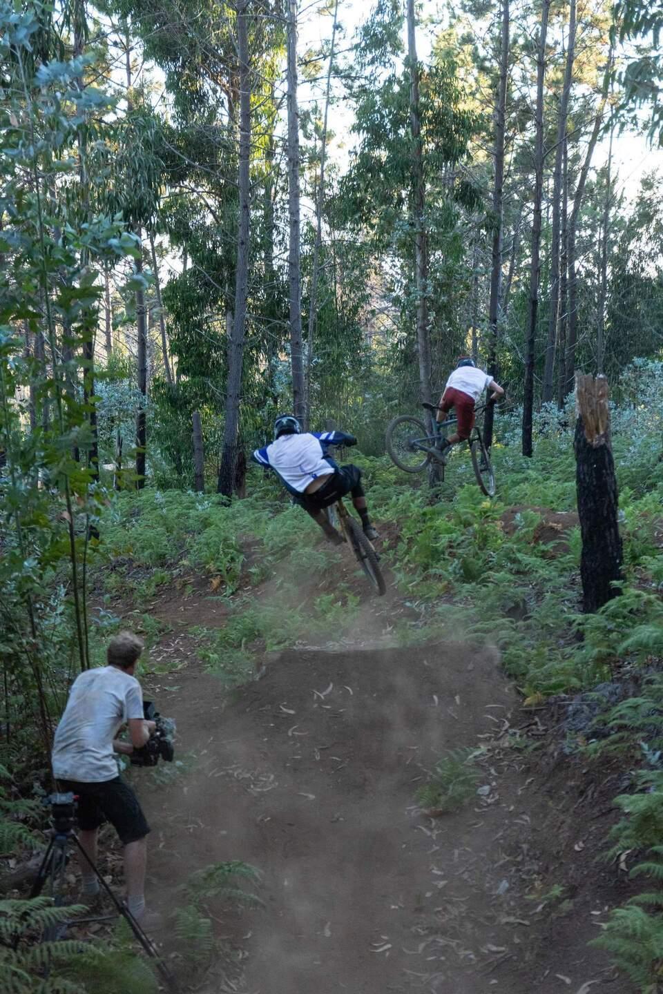 Behind the scenes Focus Trail Team on Madeira