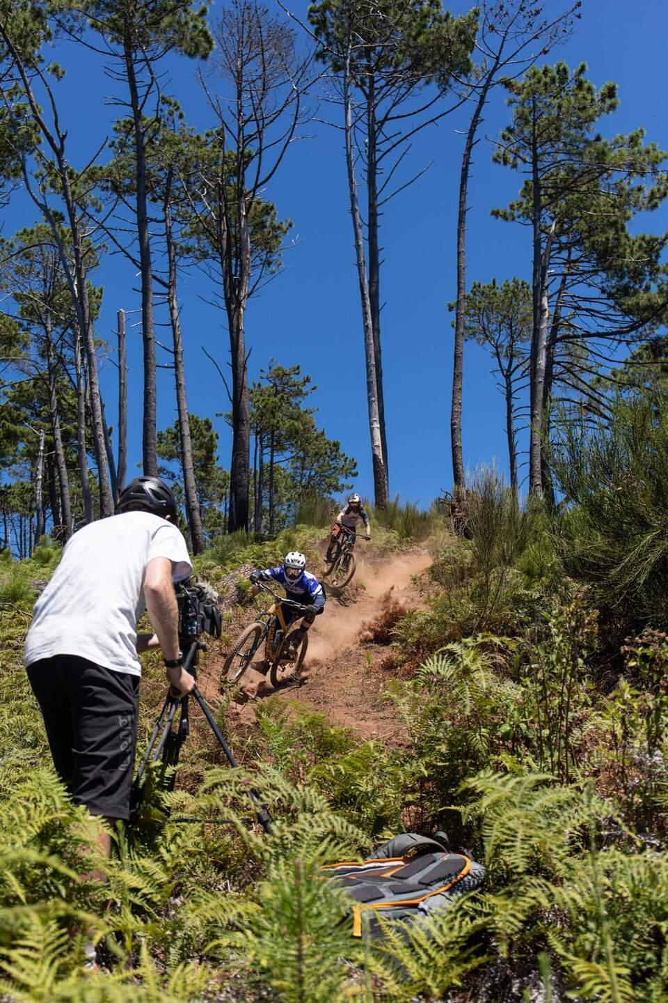 Behind the scenes Focus Trail Team on Madeira