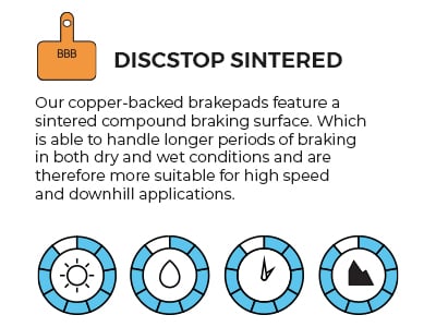 Discstop Sintered