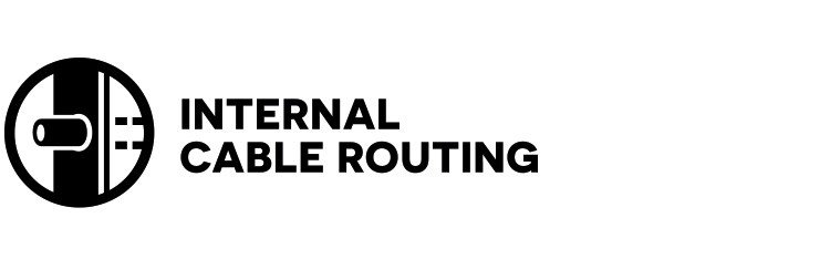 internal cable routing