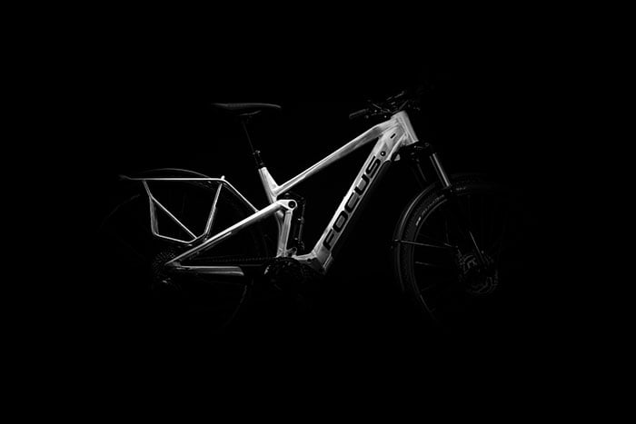 Fully equipped EQP models of the THRON². E-MTB THRON² EQP models with full equipment.